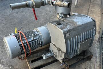 Busch RC-0630 Vane vacuum pump 20 mbar 3 phase 15kW Leroy Somer 6 pole AC motor