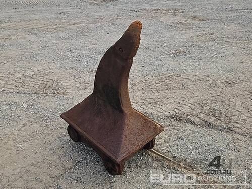caption Oz OZ Ripper to suit 20t Excavator, Ears 300mm, Centres 480mm, Pins