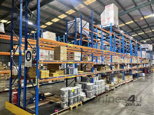 caption 20x Assorted Bays Of Pallet Racking
