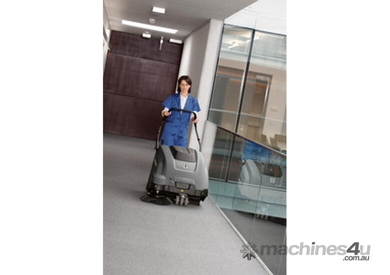 caption Karcher KM75/40-W-B Push Sweeper