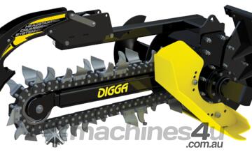 Digga BIGFOOT XD Trencher - up to 900mm Dig Depth | 200mm Combo Chain