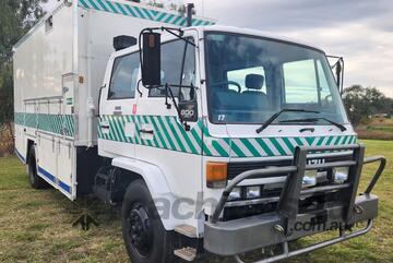 Isuzu FTR800 Crew 4x2 Dualcab Pantech Service Body Truck. Ex SES Rescue.