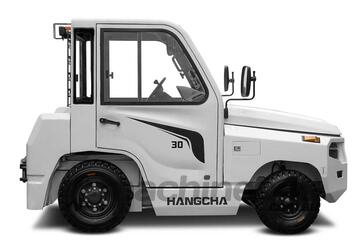 25.0Ton Seated X Series 4W Tow Motor Closed Cab Lithium Ion