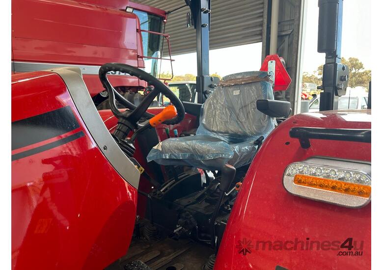 caption 2023 CASE IH FARMALL JXM90 FWA WITH LOADER