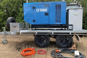 2007 SDMO Mitsubishi Diesel with only 1704 hrs T9KM Series4. SDMO 8.6KVA Mitsubishi Engine Model S3L