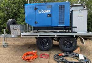 2007 SDMO Mitsubishi Diesel with only 1704 hrs T9KM Series4. SDMO 8.6KVA Mitsubishi Engine Model S3L
