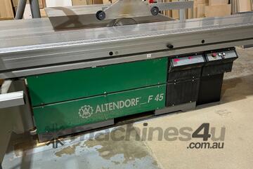 Altendorf F45 Panel Saw w Extractor