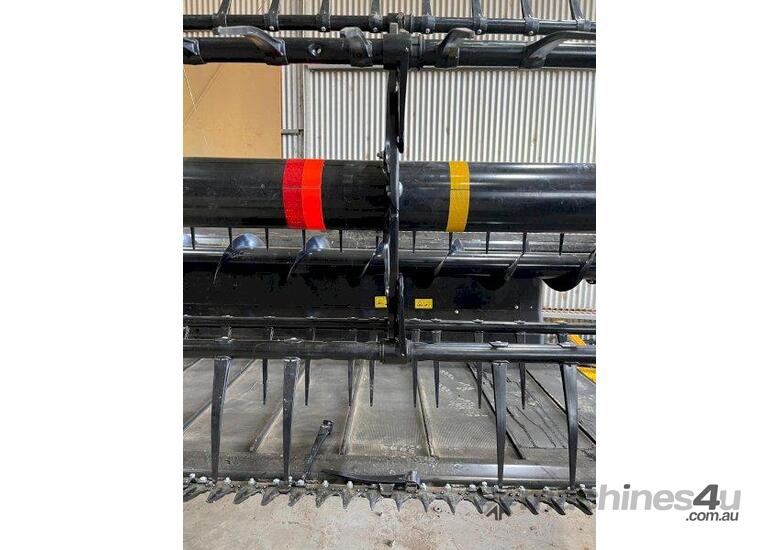 2019 John Deere W170 Windrower With 2023 John Deere 1440D Front