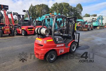 MANITOU MI25G /D 2.5 TONNE FORKLIFTS IN DIESEL AND LPG