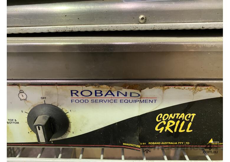caption 2 X Roband Sandwich Press & Scales