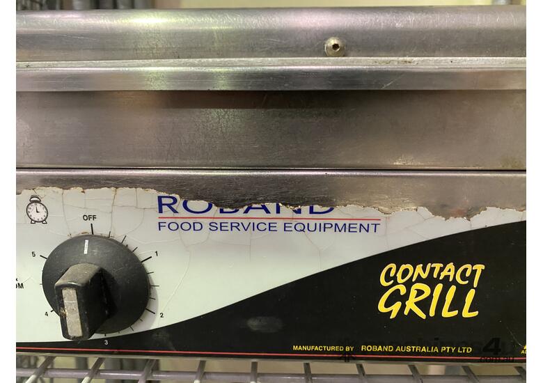 caption 2 X Roband Sandwich Press & Scales