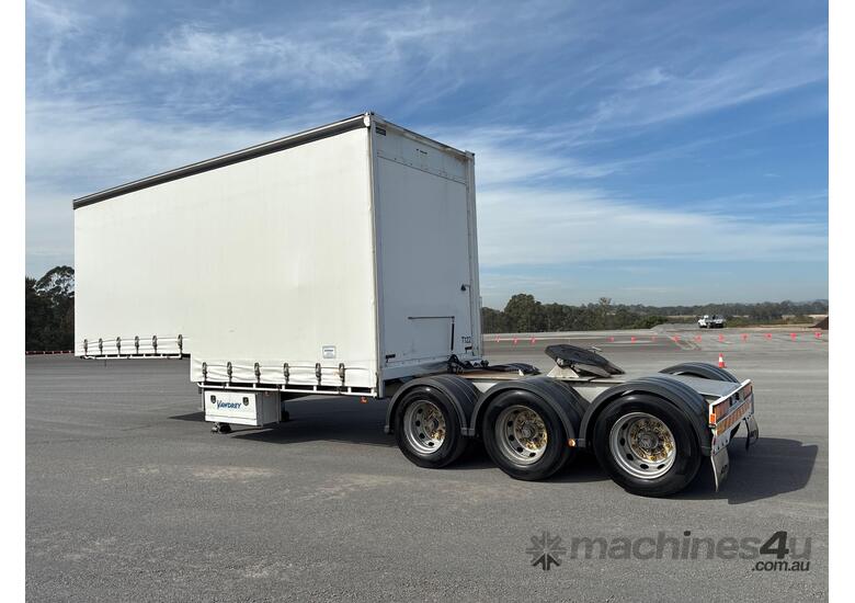 2019 Vawdrey VB-S3 Tri Axle Drop Deck Curtainside A Trailer