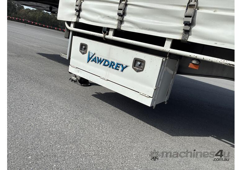 2019 Vawdrey VB-S3 Tri Axle Drop Deck Curtainside A Trailer