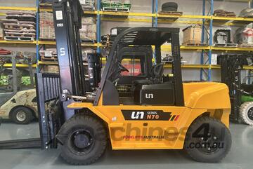 UN N70 2024 7.0T Diesel Forklift - 7,000kg Capacity