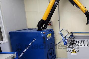 2023 - Dust Extraction Solutions - Portable CX200 - Dust Extractor w/ Fume Arm (as new)