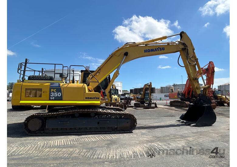 2017 Komatsu PC350LC-8 Excavator (Steel Tracked)