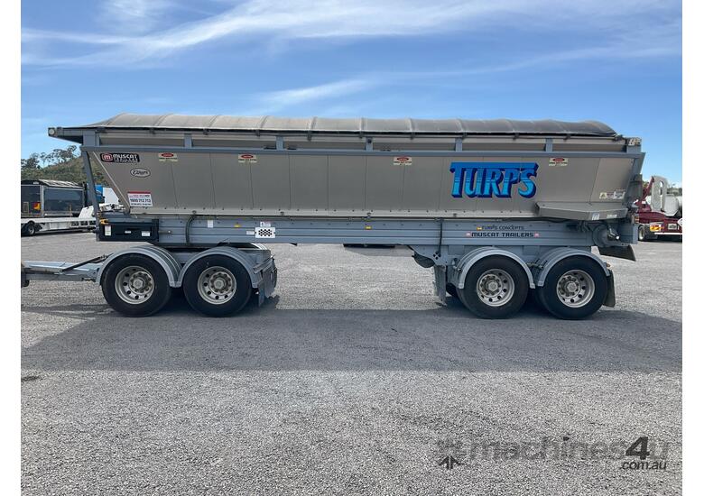 2020 Muscat 4 Axle Dog Live Bottom Trailer