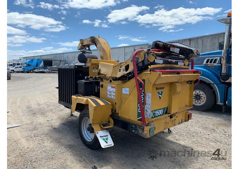 2024 Vermeer BC1500 Trailer Mounted Wood Chipper