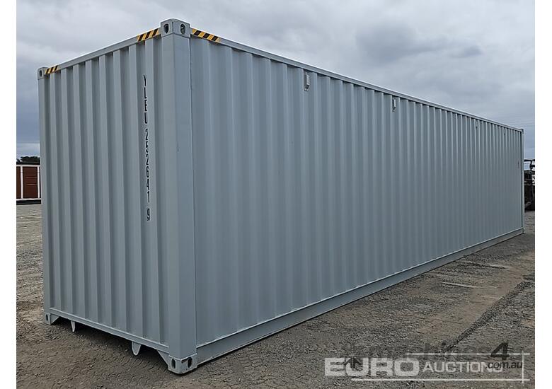 2026 40HC Container, Lock Box, Four Doors On The Side 