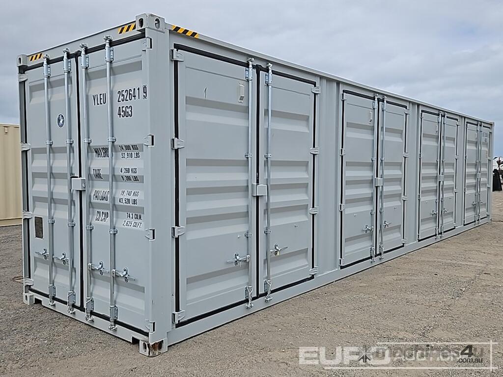 Used 2026 2026 40HQ Storage Container One Side Multi-Door 4 Doors (1197979)