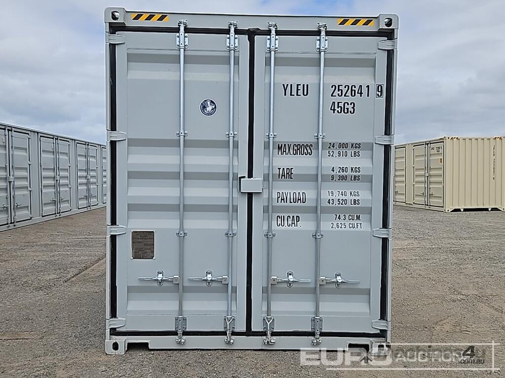 Used 2026 2026 40HQ Storage Container One Side Multi-Door 4 Doors (1197979)