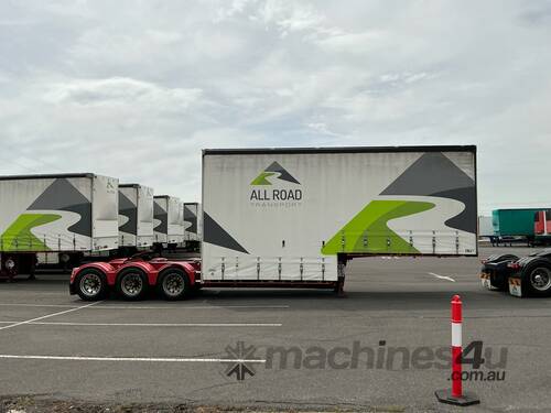 2019 Vawdrey VB S3 Tri Axle Double Drop Curtainside A Trailer