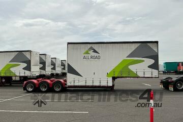 2019 Vawdrey VB S3 Tri Axle Double Drop Curtainside A Trailer