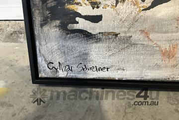 Gabriela Azar Schreiner, Acrylic On Canvas Painting.