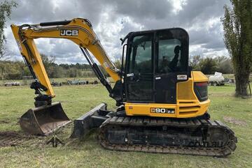 2023 JCB 90Z-3 EXCAVATOR WITH 400HRS U4966