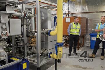 2 x MTU 12V 1200kW Gas Generators With Alternator (Inc- Exhausts, Pumps Control Equip Etc)