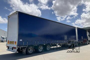 2021 Vawdrey VBS3 Tri Axle Drop Deck Curtainsider Combination