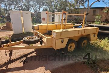 2011 Onsite Tandem Axle Box Trailer