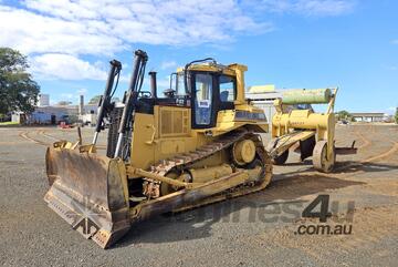   1988 Caterpillar D7H Bulldozer with Homan 3.5M Colt Blade Plough & Seeder *CONDITIONS APPLY*