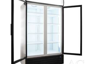 Double Door Upright Display Fridge - Glass Door - picture0' - Click to enlarge