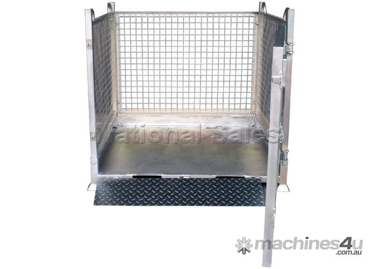 caption Crane Goods Cage with Ramp 1300mm