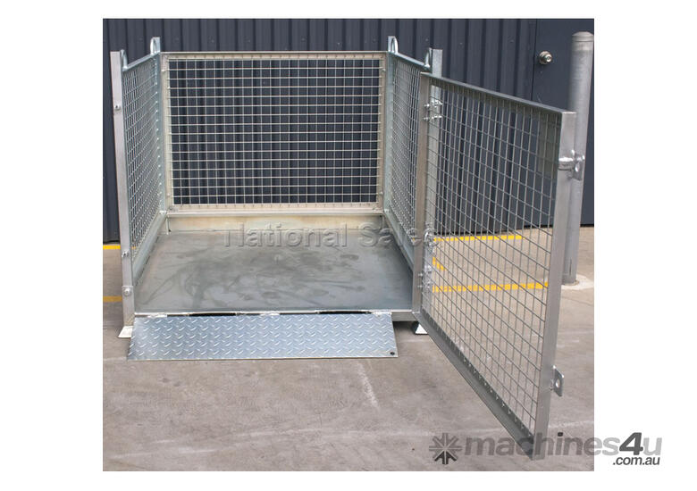 caption Crane Goods Cage with Ramp 1300mm