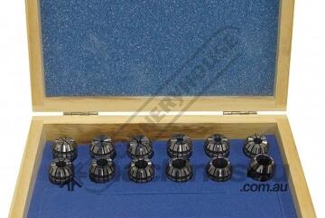 ER20 Collet Set - 12 Piece Collet Range 1 - 13mm 