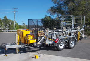 REDMOND GARY 3 Drum ABC Cable Trailer