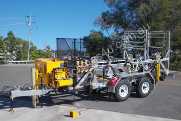 REDMOND GARY 3 Drum ABC Cable Trailer