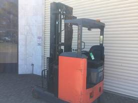   Toyota Sit down Reach Forklift   - Orange - picture1' - Click to enlarge