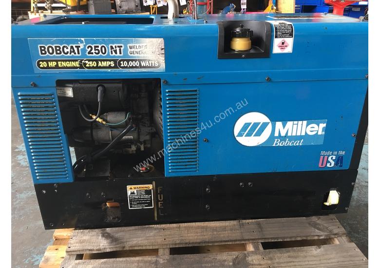 Used miller Bobcat 250 NT Welder Generators in , - Listed on Machines4u