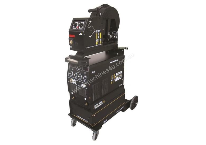caption Unimig Inverter 500 SWF Mig Welder inc Trolley