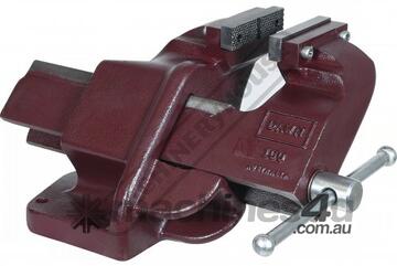 100mm Cast Iron Offset Bench Vice 60178 Right Hand Offset 115mm Jaw Opening