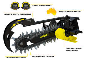 Digga, Trechers for Skid Steers