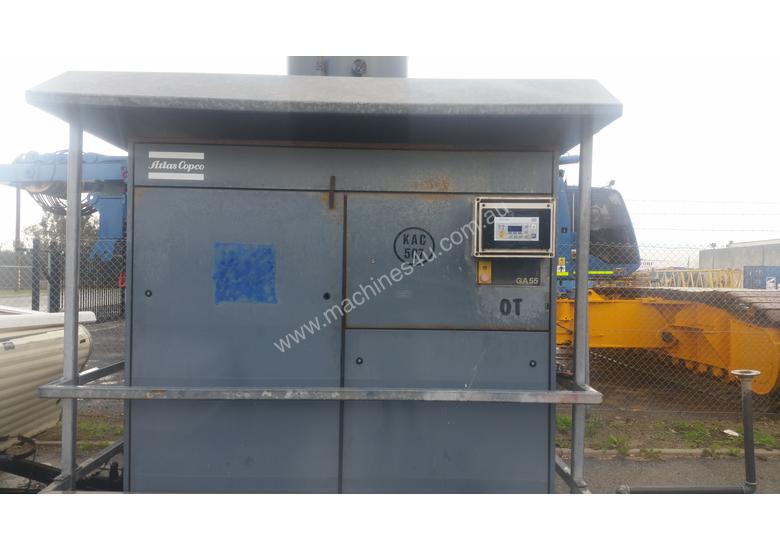 caption industrial air compressor