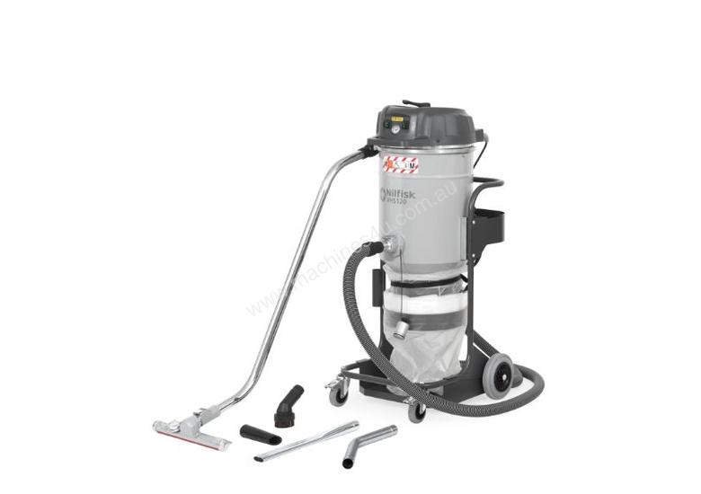Click to view full size photos Nilfisk Single Phase M Class Industrial Vacuum VHS 120 MC