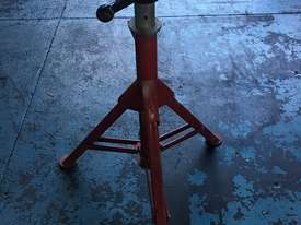 Pipe Stand Welders Height Adjustable Tristand Heavy Duty Foldable and Compact - picture1' - Click to enlarge