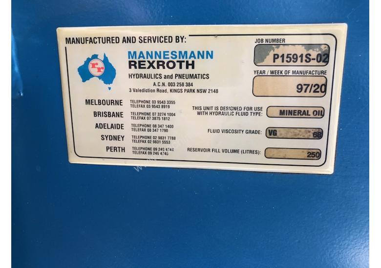 caption Hydraulic 3phase power packs