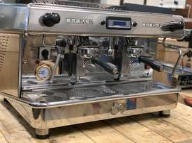ROYAL VALLELUNGA 2 GROUP HIGH CUP STAINLESS ESPRESSO COFFEE MACHINE - picture0' - Click to enlarge
