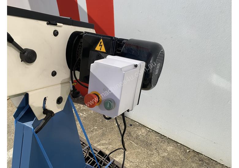 caption SHOWROOM DEMO 75mm I(ndustrial Belt Linisher - 240Volt Save $200's